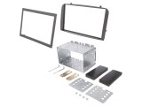 Cadru Radio 2 DIN Negru Alfa Romeo