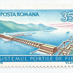 România, LP 735/1970, Sistemul hidroenergetic Porţile de Fier, MNH