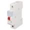 Lampă de control LED roșie 230VAC pentru șină DIN