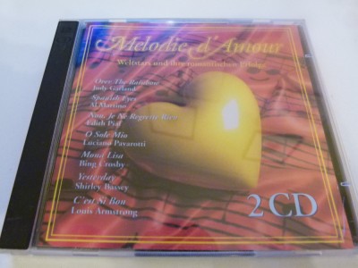 Melodie d&amp;#039;amour - 2 cd foto