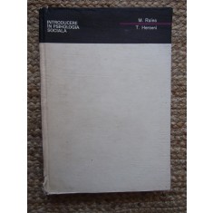M. Ralea, T. Herseni, Introducere &icirc;n psihologia socială, Editura Științifică, București 1966