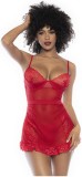 Set Babydoll si Bikini Mapale - Rosu