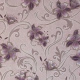 Cumpara ieftin Tapet floral, gri, mov, dormitor, living, Akryl, 30202