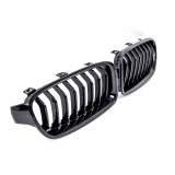 Grila radiator Bmw Seria 3 / Seria 3GT (F30/31/34/35), 01.2012-12.2019 Model M-trim/M-PACKET, partea stanga, negru, 51712240775, 20D105-1, Rapid