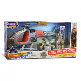 Cumpara ieftin Set elicopter, motocicleta si figurina, The Corps Universe, Lanard Toys