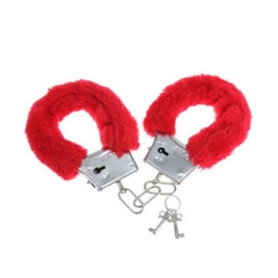 DIABLO PICANTE - PLEASURE FURRY HANDCUFFS RED foto