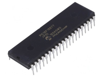 Microcontroler PIC16 56kB 32MHz 2,3-5,5V DIP40 foto