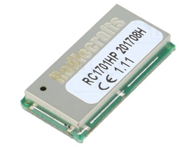 Modul RF UART 169MHz 2,8-3,6VDC foto