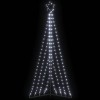 Pom de Crăciun LED 339 LED-uri Alb Rece 182 cm
