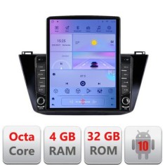 Navigatie VW Tiguan dupa 2016 H-5883 ecran tip TESLA 9.7" cu Android Radio Bluetooth Internet GPS WIFI 4+32GB DSP 4G O CarStore Technology