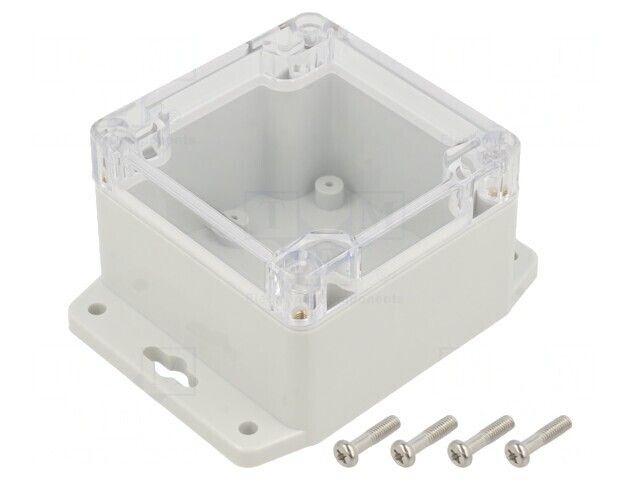 Carcasă Universală cu Lame de Fixare 80x82x55mm