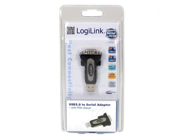 Adaptor Convertor USB la RS232 9-Pin