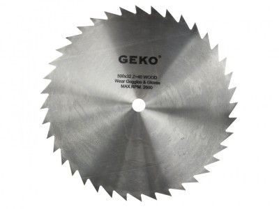 Disc circular pentru lemn 500x32x40T, Geko G00073 foto