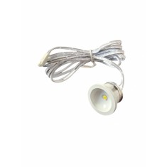 Spot led incastrat, 12V DC, 1.5W, O25x20mm, lumina naturala, alb, Q30-white