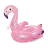 Colac Gonflabil Bestway cu Manere - Model Flamingo - 127&times;127 cm