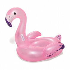 Colac Gonflabil Bestway cu Manere - Model Flamingo - 127&amp;times;127 cm foto