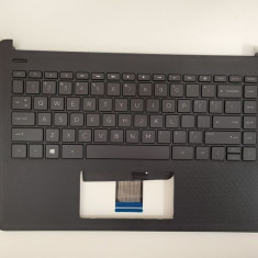 Carcasa superioara cu tastatura palmrest Laptop, HP, 14-DQ, 14S-DQ, 14S-FQ, 14S-DR, 14S-FR, TPN-Q211, iluminata, layout US