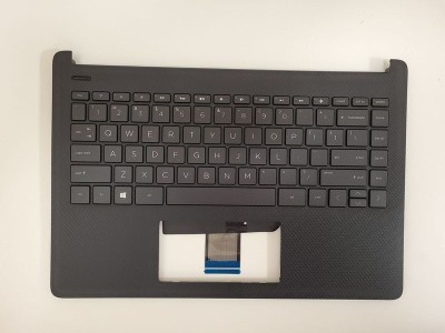 Carcasa superioara cu tastatura palmrest Laptop, HP, 14-DQ, 14S-DQ, 14S-FQ, 14S-DR, 14S-FR, TPN-Q211, iluminata, layout US foto
