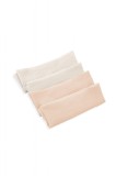 Cumpara ieftin Set 4 prosopele din muselina, BabyJem, 25x25 cm (Culoare: Somon)