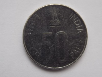 50 PAISE 2001 INDIA foto