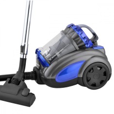 Aspirator fara sac Daewoo RCC-250B-1 Putere Aspirare 160W Filtru HEPA Negru/Albastru foto