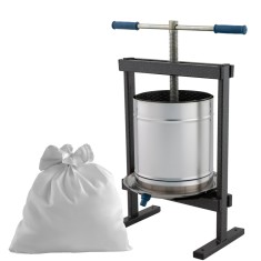 Teasc/Presa struguri Vilen Inox 15 L cu picioare, Ucraina Traditional Innovative ReliableTools