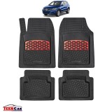 Covorașe Auto TeamCar&reg; Tip Tăviță Compatibile Volkswagen Tiguan I (2007&ndash;2016) - Suv Red, Cauciuc