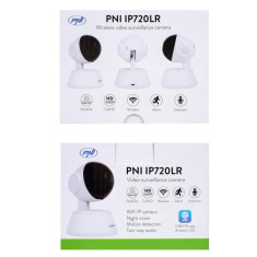 Camera supraveghere video PNI IP720LR 1080P 2MP PTZ Wireless Card