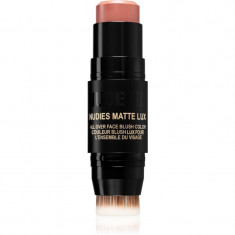 Nudestix Nudies Matte Lux machiaj multifuncțional pentru ochi, buze și față culoare Pretty Peach 7 g