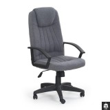Scaun birou HM Rino, Ergonomic, Stofa, Inaltime reglabila, Mecanism balansare, 100 kg, 122x61x40 cm, Gri