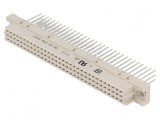 Conector DIN 41612 soclu tip C mamă 96 PIN THT drept