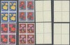 Luxembourg 1956 4 x Flowers Roses 2 sets Mi.547-550 MNH AM.013, Nestampilat