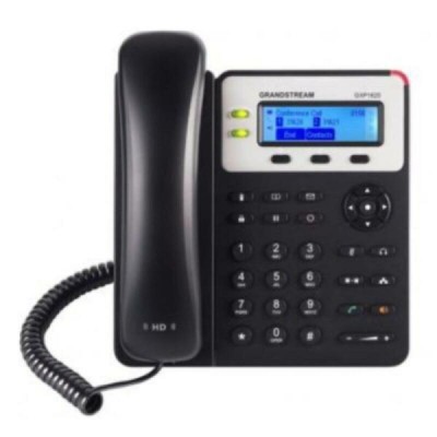 Telefon IP Grandstream GXP1620 LCD Negru foto