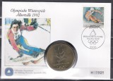 Germania 1992 - Jocurile Olimpice de la Albertville, FDC NUMIS