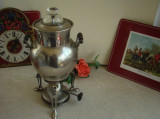 Superb Samovar / Cafetiera cu Arzator - Vintage