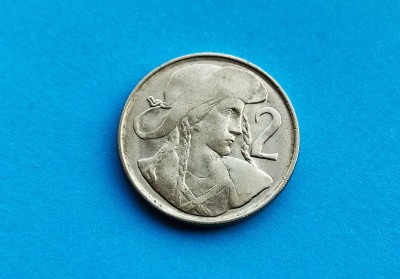 2 Koroane 1948 Cehoslovacia-XF+ --Rar- foto
