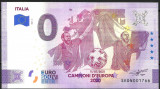 !!! 0 EURO SOUVENIR - ITALIA , CAMPIOANA EUROPEI LA FOTBAL 2020 - 2021.3 - UNC
