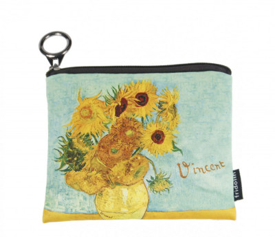 Portmoneu textil Van Gogh Sunflowers foto