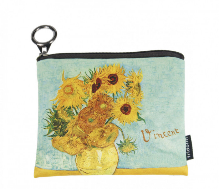 Portmoneu textil Van Gogh Sunflowers