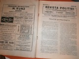 RARA - REVISTA POLITIEI MARTIE 1926 . MULTE ARTICOLE SI RECLAME ...