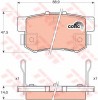 Set placute frana,frana disc HONDA CIVIC VII Hatchback (EU, EP, EV) (1999 - 2006) TRW GDB3175