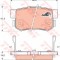 Set placute frana,frana disc HONDA CIVIC VII Hatchback (EU, EP, EV) (1999 - 2006) TRW GDB3175