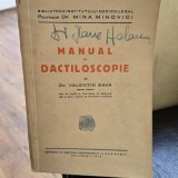 MANUAL DE DACTILOSCOPIE - VALENTIN SAVA