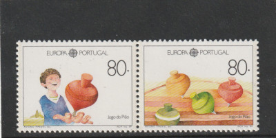 Portugalia 1989--Europa CEPT,serie 2 valori dantelate,MNH,Mi.1785-1786 foto