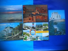 HOPCT LOT NR 770 LITORAL ROMANIA -CT-5 CARTI POSTALE-RSR-CIRCULATE