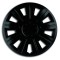 Set capace roti 14&#039;&#039; Negre Victory, 4buc,