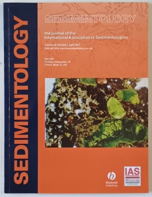 SEDIMENTOLOGY , THE JOURNAL OF I.A.S. VOLUME 54 , NUMBER 2 , 2007 foto