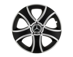 Set 4 capace roti Bis Gri-Negru R14 pentru gama auto Mercedes Benz