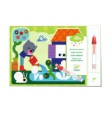 Cumpara ieftin Set pictura cu apa Djeco - In gradina