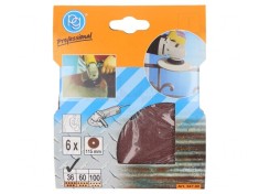 Disc de Şlefuire Granularitate 36 Fibră &Oslash;115mm 6 Bucăți